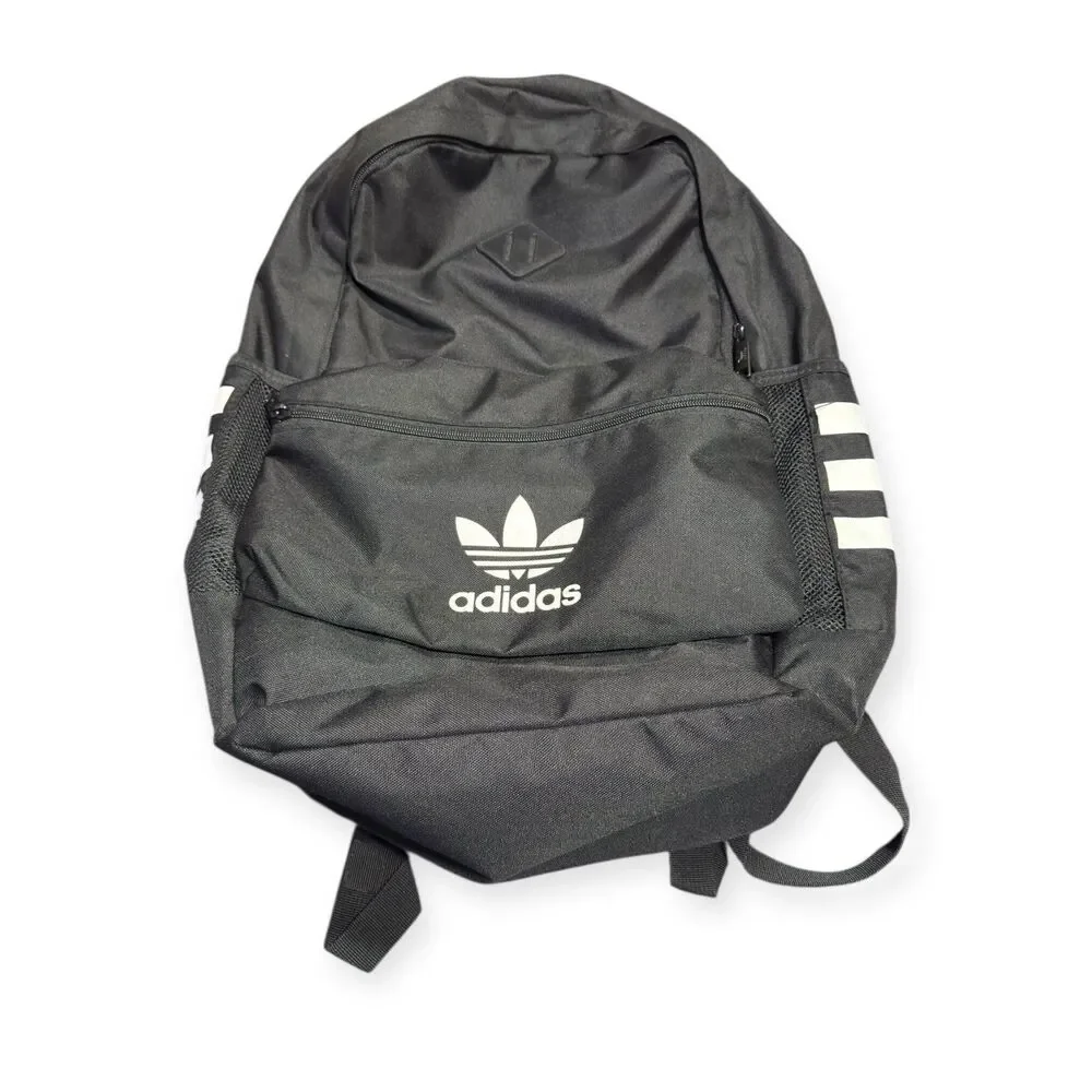 adidas classic trefoil backpack black Original Mainland Skate & Surf and slip pockets for organised storage Adidas Originals Classic Backpack